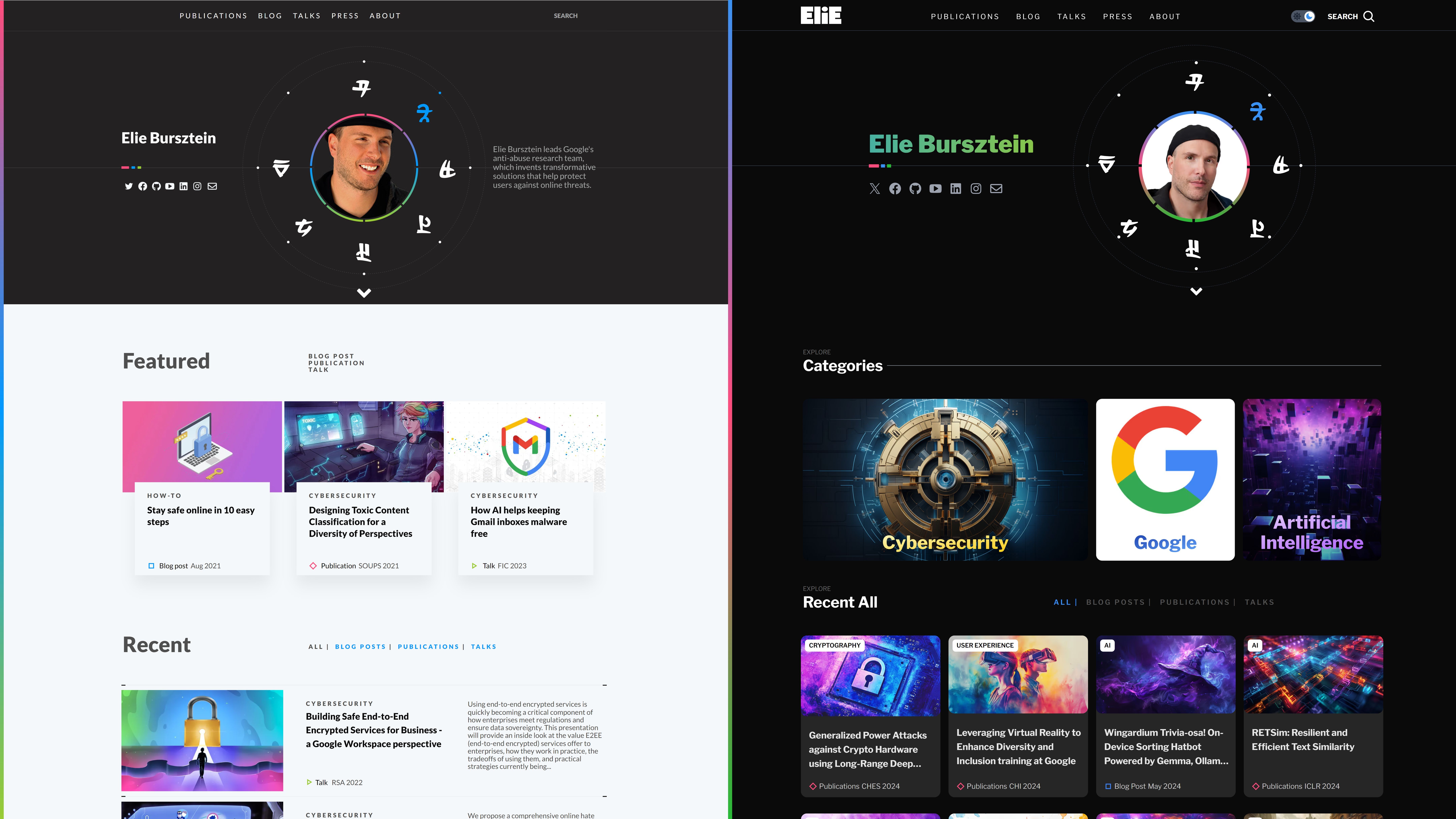 Elie project showcase